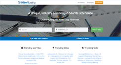 Desktop Screenshot of ihirenursing.com